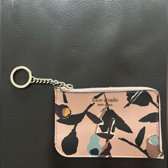 kate spade Accessories - Kate Spade Floral Keychain Card Holder